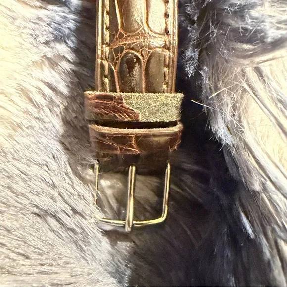 Michele Deco Diamond Bezel Watch 74 Diamonds Swiss Quartz Needs Battery - Picture 13 of 13